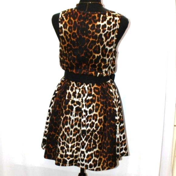 Gianni Bini Leopard Print Sleeveless Dress - Picture 5 of 12